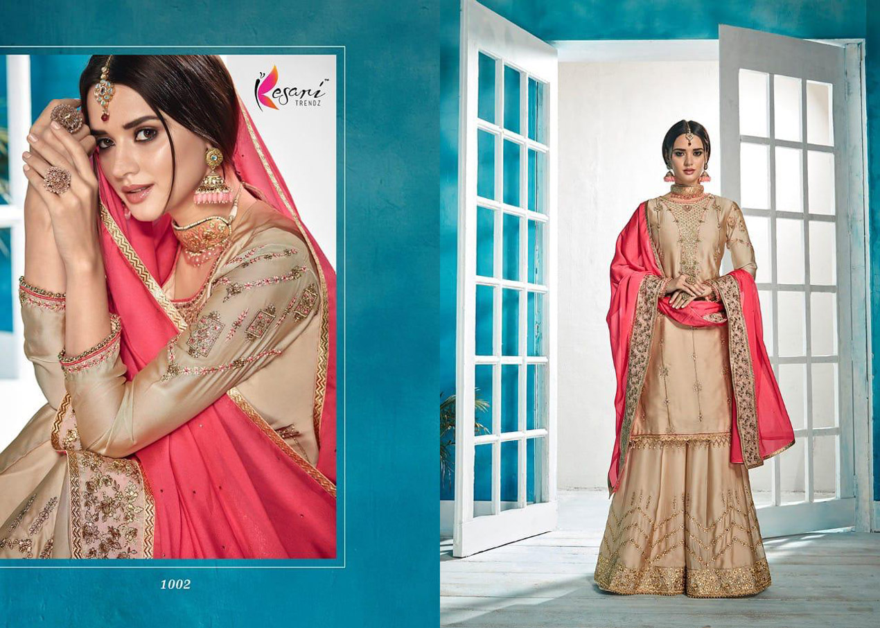 Sharara Vol-1 Kesari Trendz Palazzo Salwar Kameez Sharara Vol-1 Kesari Trendz Palazzo Salwar Kameez